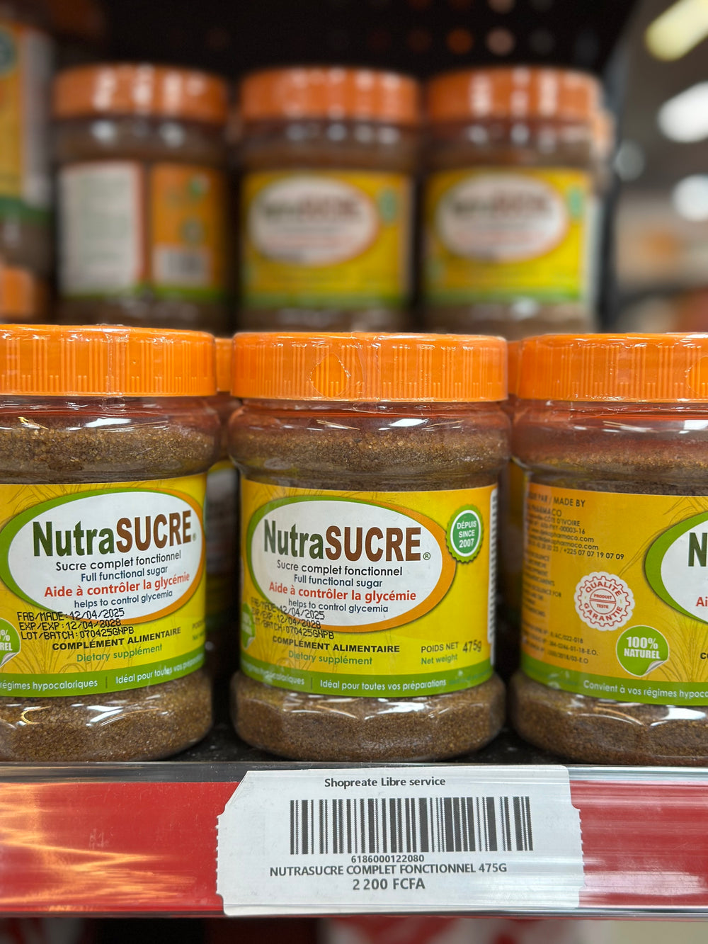 NUTRA SUCRE COMPLET FONCTIONNEL 475G
