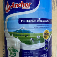 Anchor Instant Full Cream Milk Power  (2.5kg ) DLC: Juillet26