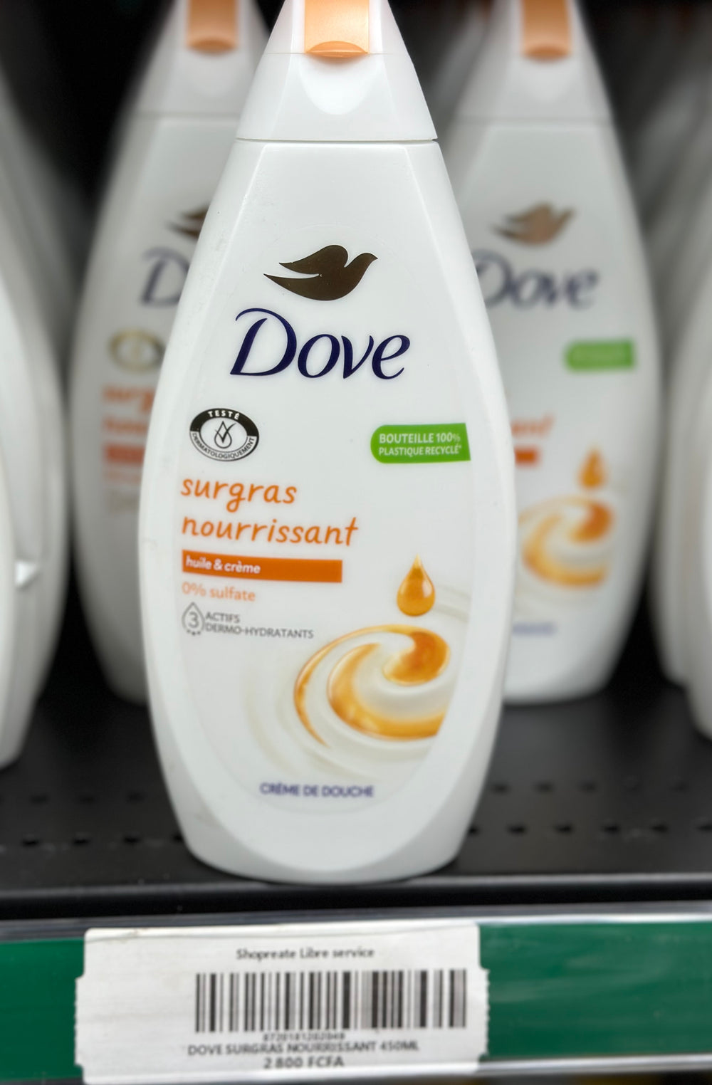 Dove surgras nourrissant 450ML