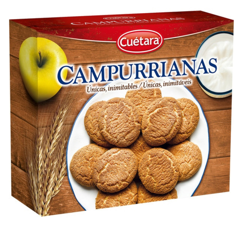 CUETARA CAMPURRIANAS Galletas paquete 466 g DLC: 02/2026