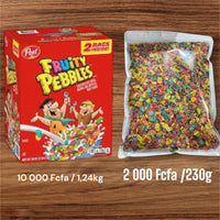 
              Post Fruity PEBBLES Sweetened Rice Cereal 220g EXP: Jul 2025
            