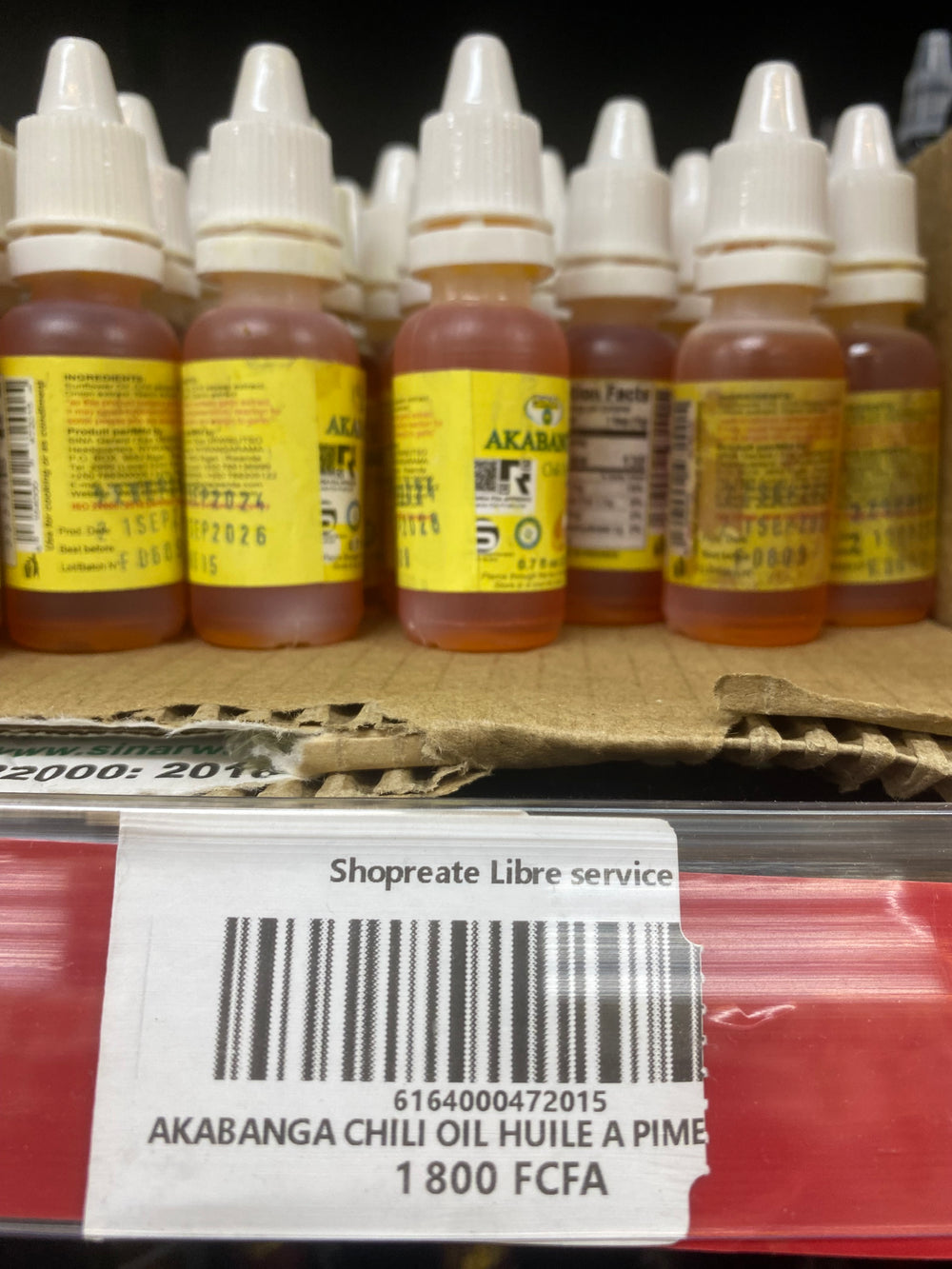 Akabanga Chili oil Huile A Piment