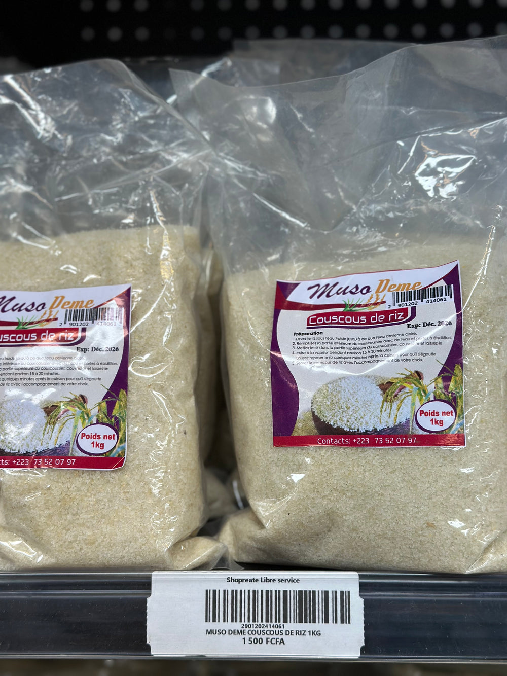 MUSO DEME COUSCOUS DE RIZ 1KG