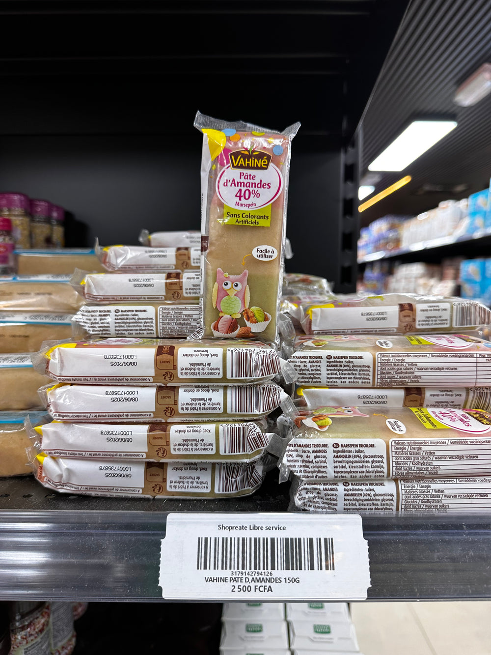 VAHINE PATE D’AMANDES 150G