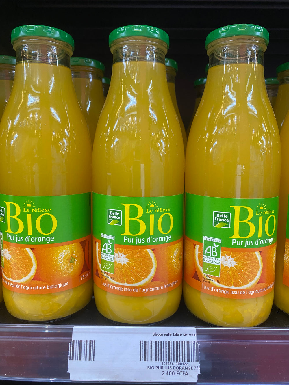 Bio Pur Jus d’orange 75g