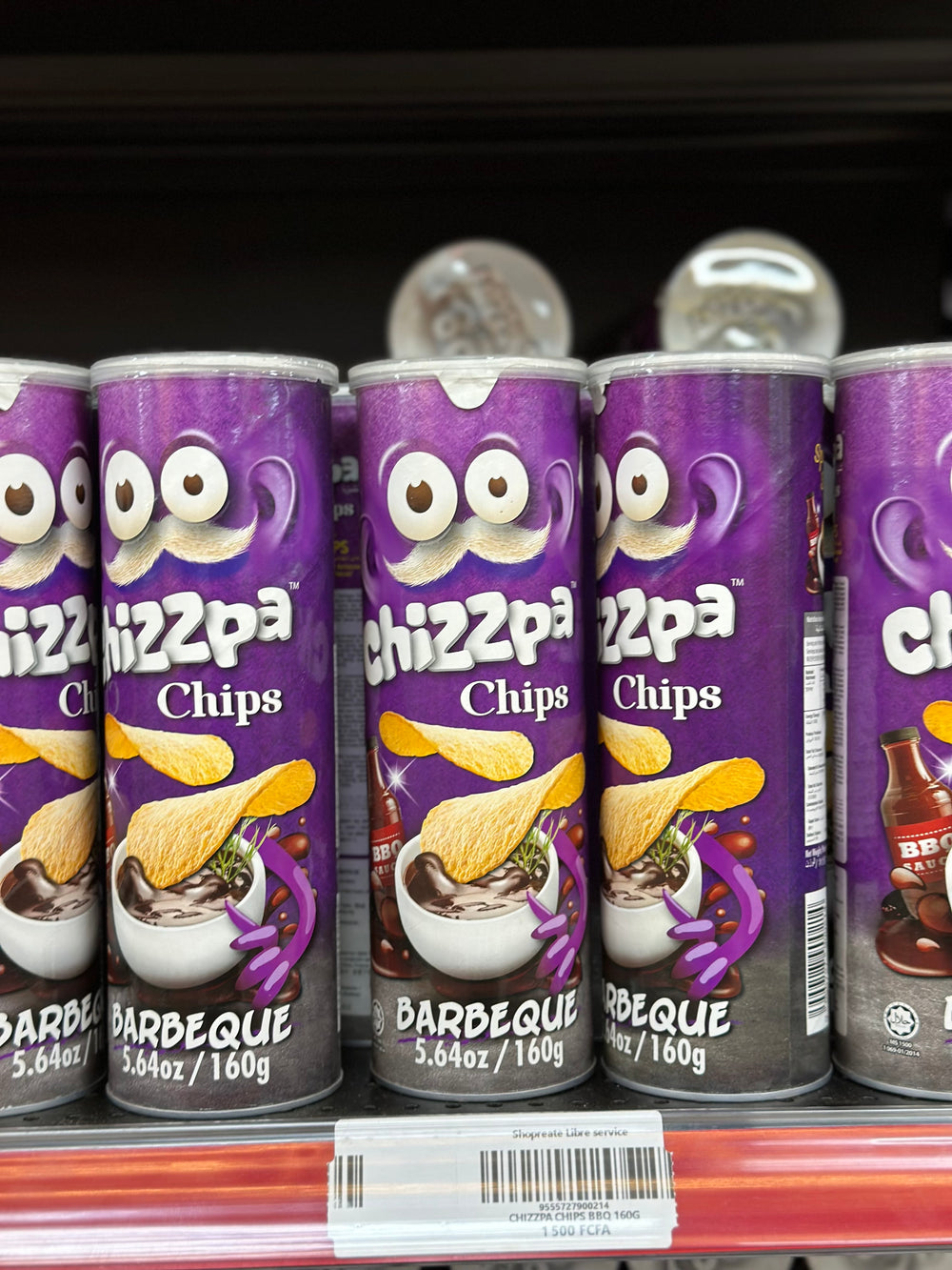 CHIZZPA CHIPS BARBEQUE 160G