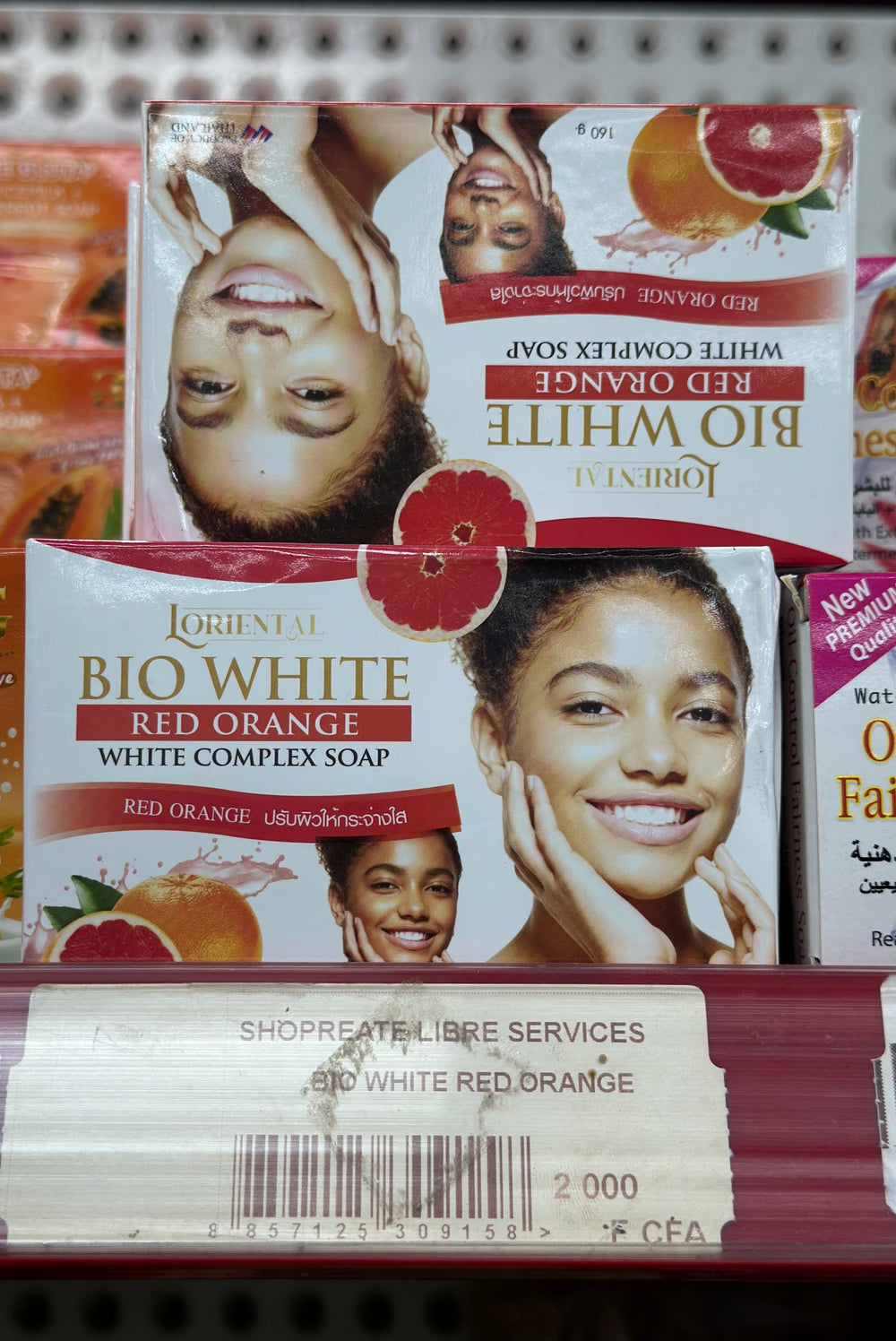 Bio white red soap 160g