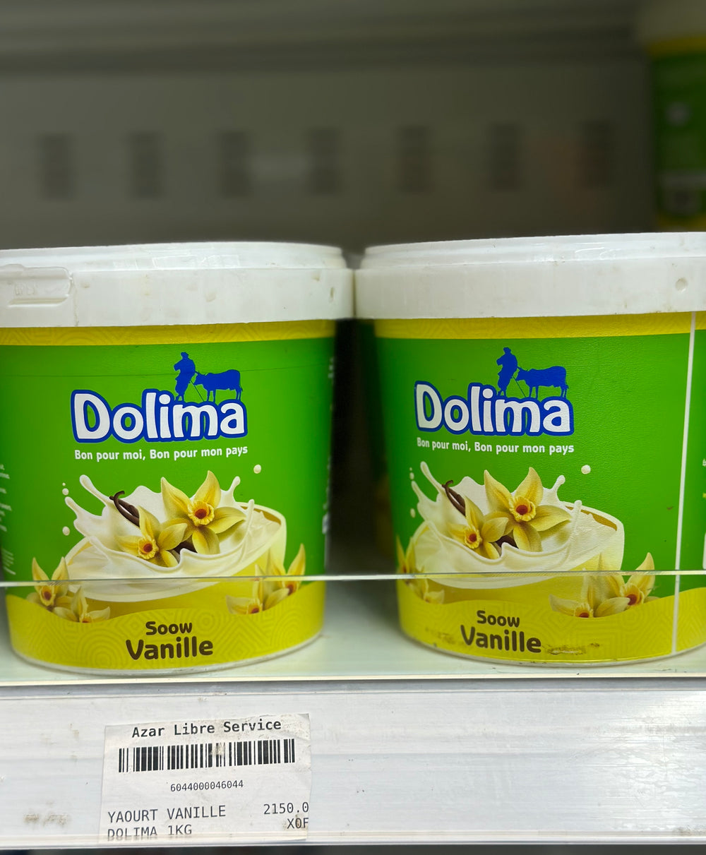 YAOURT VANILLE DOLIMA 1KG
