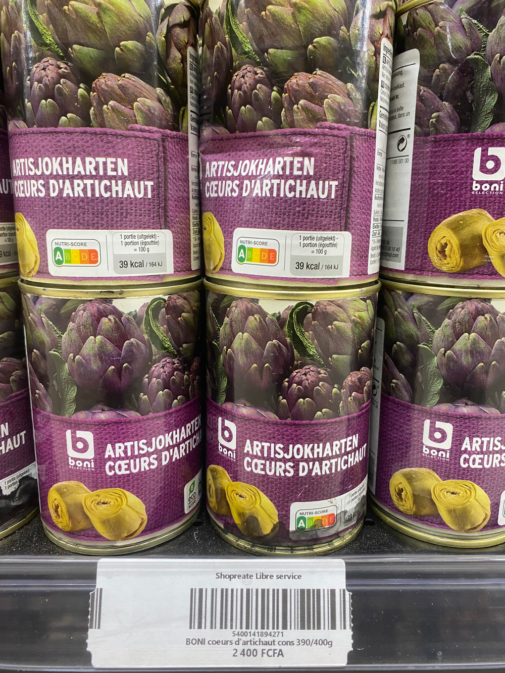 BONI cœurs d’artichaut cons390/400g