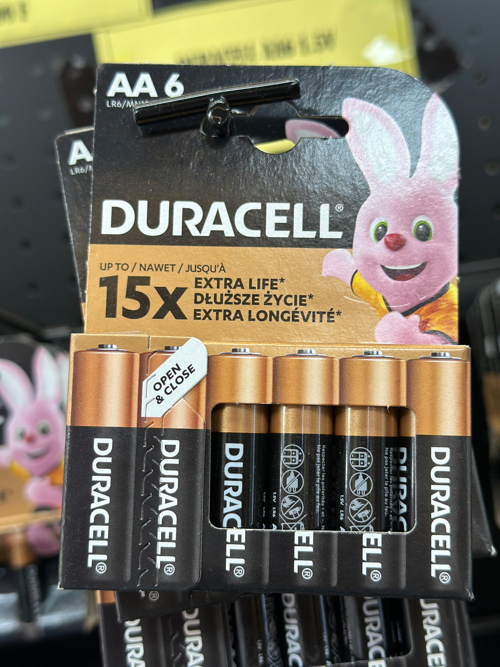 DURA CELL AA6 1.5V