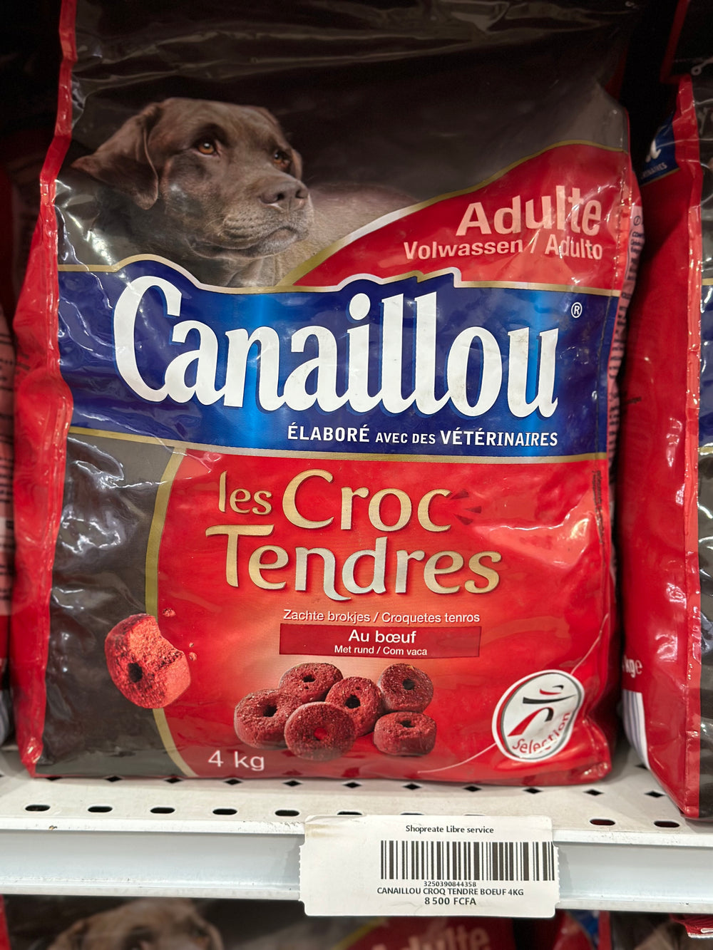 CANAILLOU LES CROC TENDRES AU BOEUF 4KG