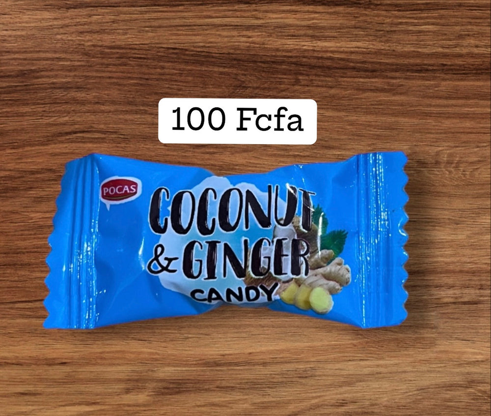 Pocas Hard Candy (Ginger&Coconut) 1pcs ** DLC: Aug 2025