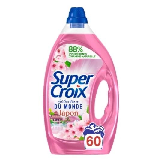 Lessive Liquide Japon Fleur De Cerisier SUPER CROIX 3L