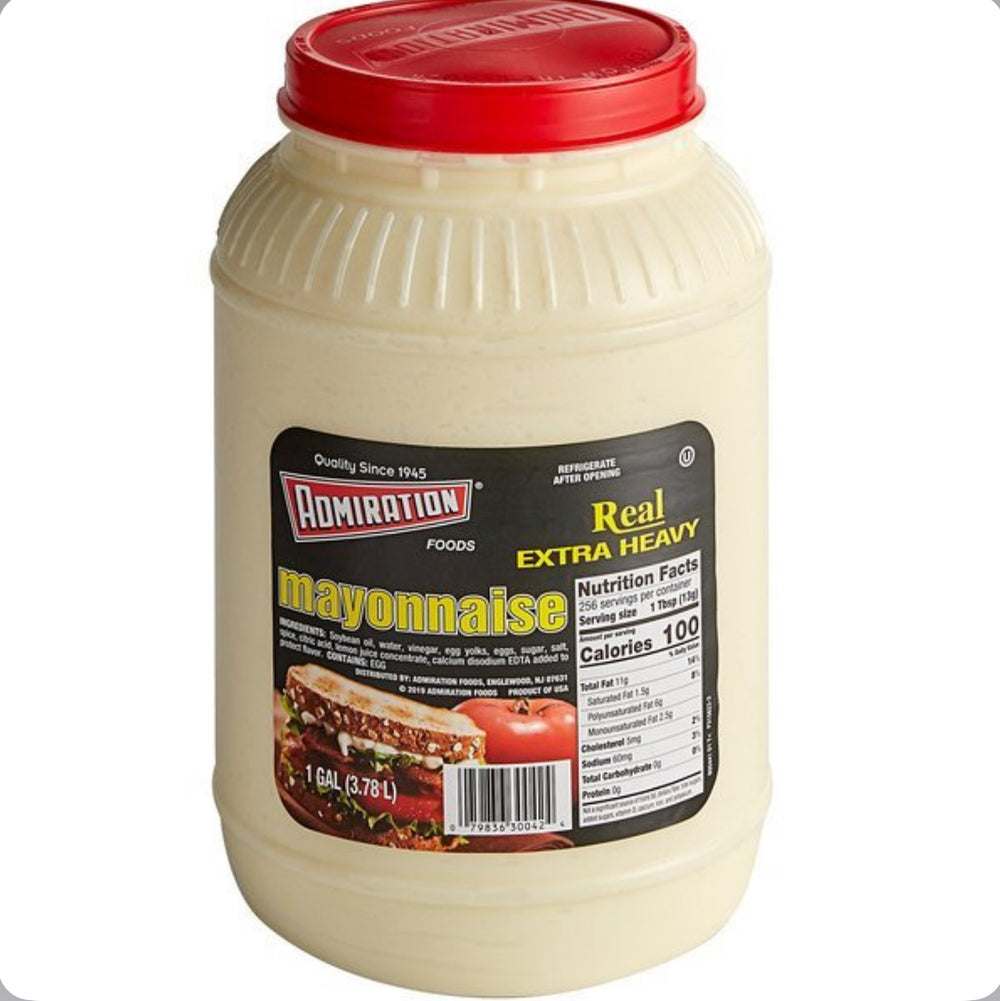 Admiration Mayonesa extra pesada 1 Gal (3.78 L) DLC: 20 Juillet2025