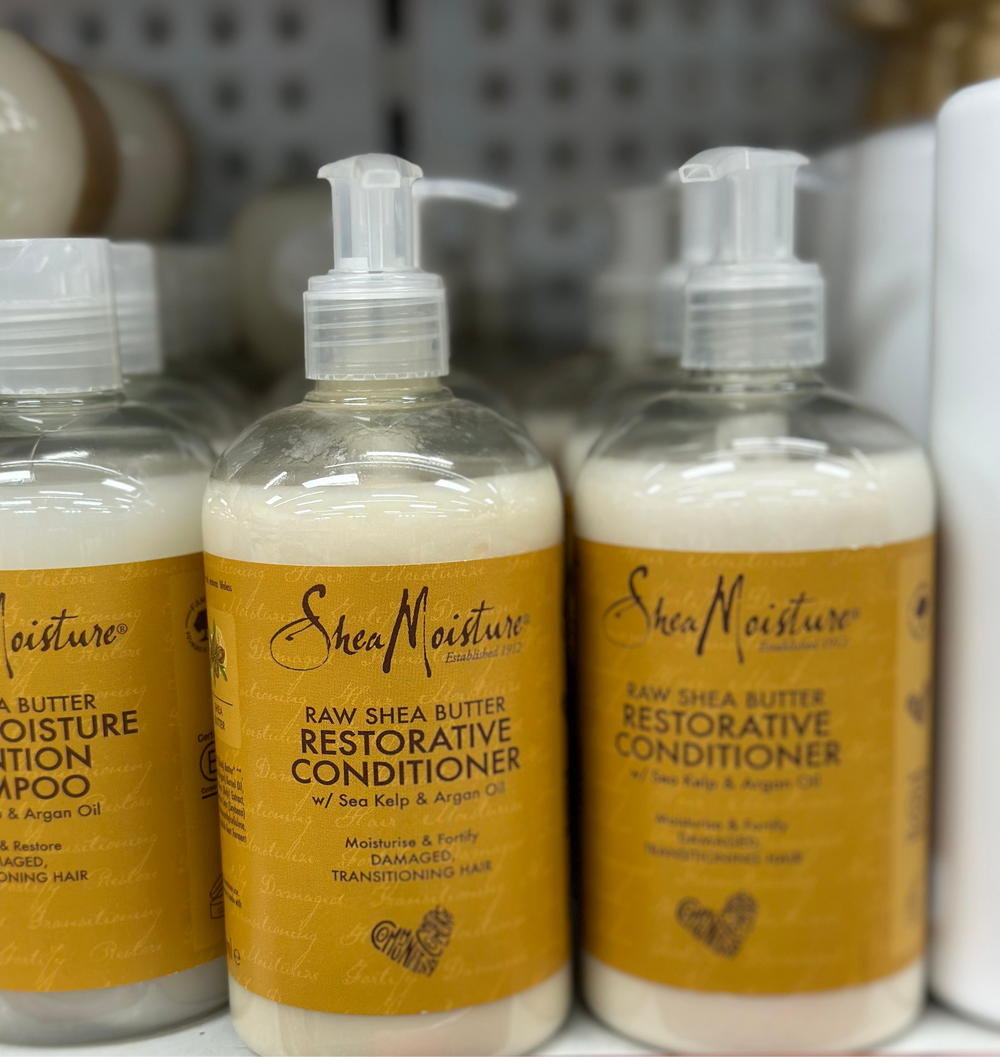 SHEA MOISTURE RAW SHEA BUTTER RESTORATIVE CONDITIONER 384ml