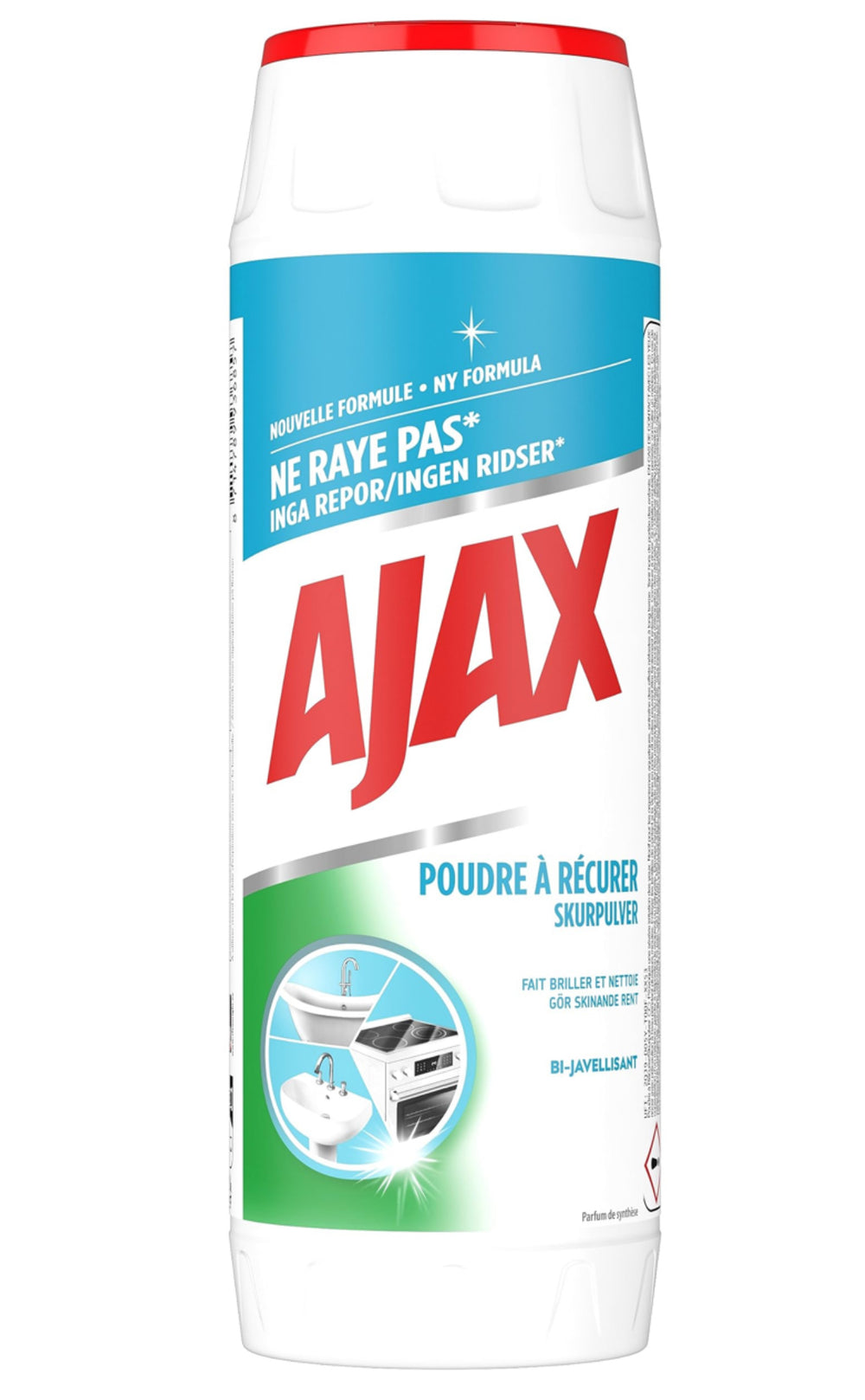 Ajax Poudre à récurer  Skurpulver 750 g