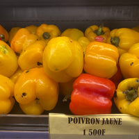 Poivrons Jaune kg