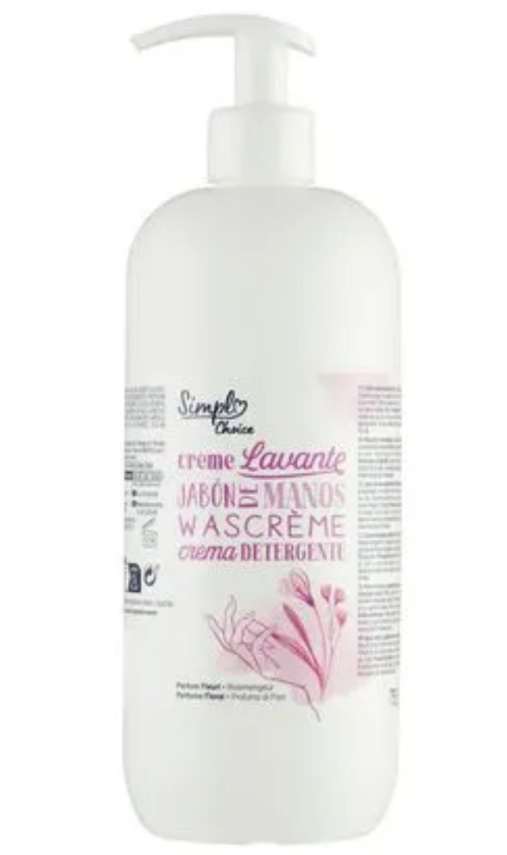 Crème Lavante Parfum Fleuri 750ml
