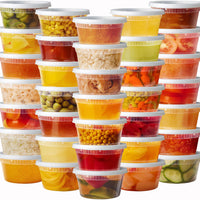 8 oz Deli Container Lid Combo
