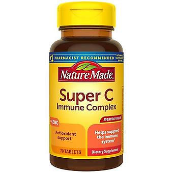 Nature Made Super C Immune Complex avec vitamines C, D et zinc, 70 comprimés 02/27