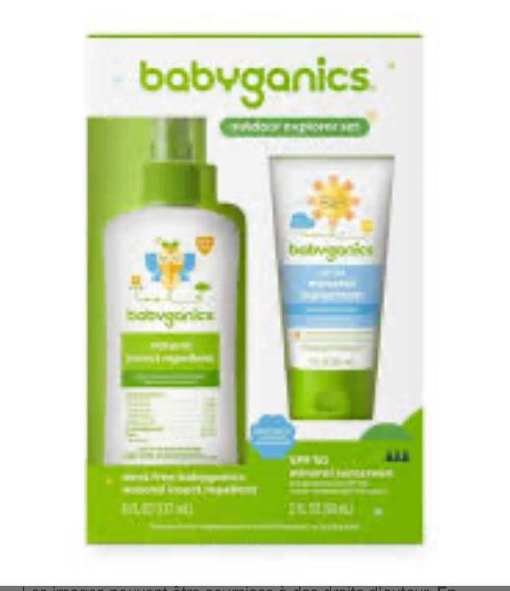 Babyganics Sun and Bug SPF 50 Combo Kit - 12 fl oz/2ct