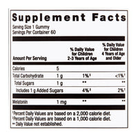 
              Spring Valley Kids Melatonin Dietary Supplement Gummies, Raspberry, 1 mg, 60 Count-DLC:09/26
            