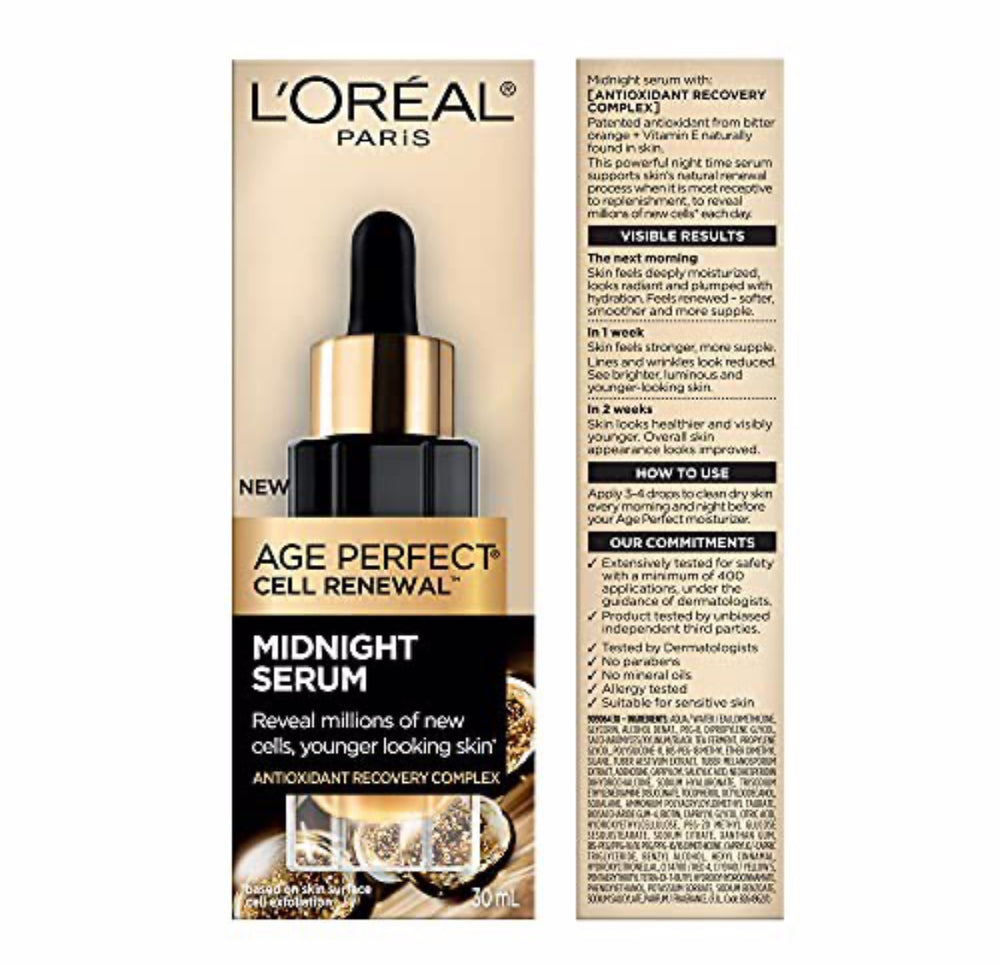L'Oreal Paris Age Perfect Midnight Serum (30 mL)