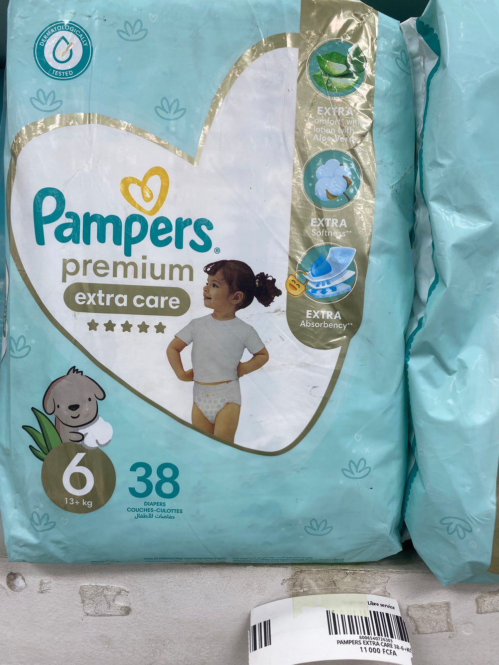 Pampers Extra Care 38-6+kg