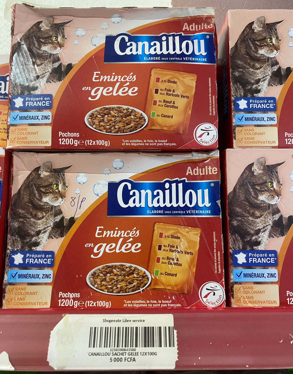 Canaillou Sachet Gelee 12x100g
