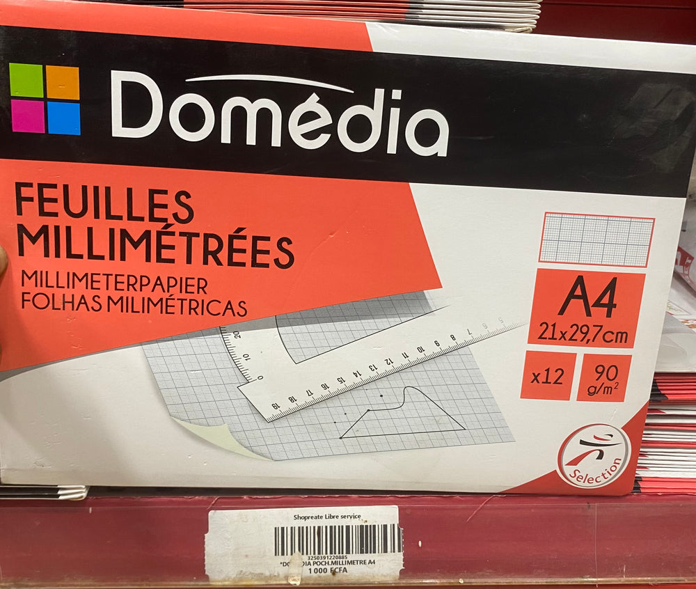 DOMEDIA POCH MILLIMETRE A4
