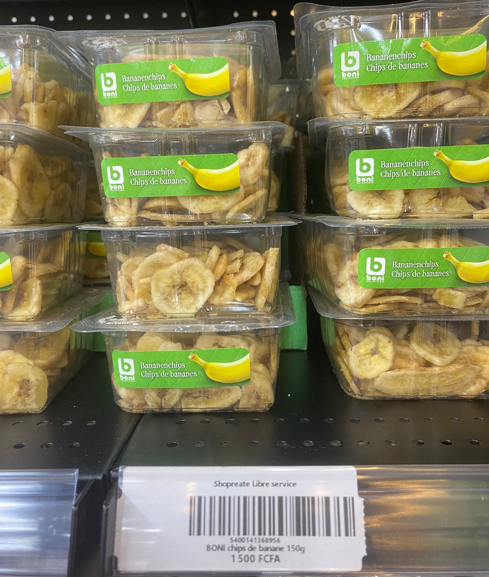 BONI chips de banane 150g