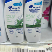 HEAD & SHOULDERS FRAÏCHEUR MENTHOL 400ML