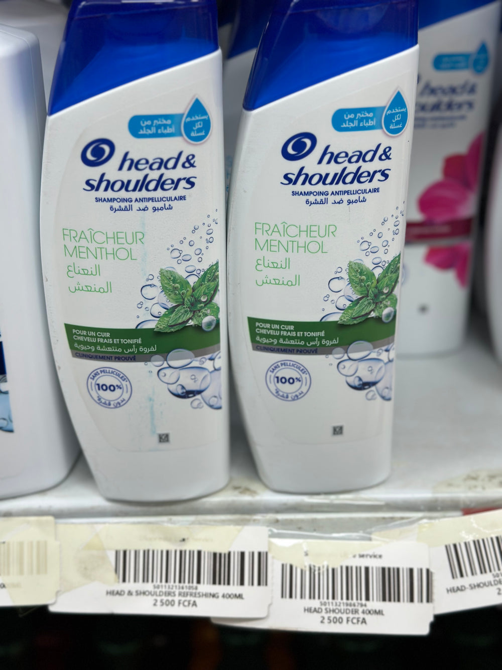 HEAD & SHOULDERS FRAÏCHEUR MENTHOL 400ML