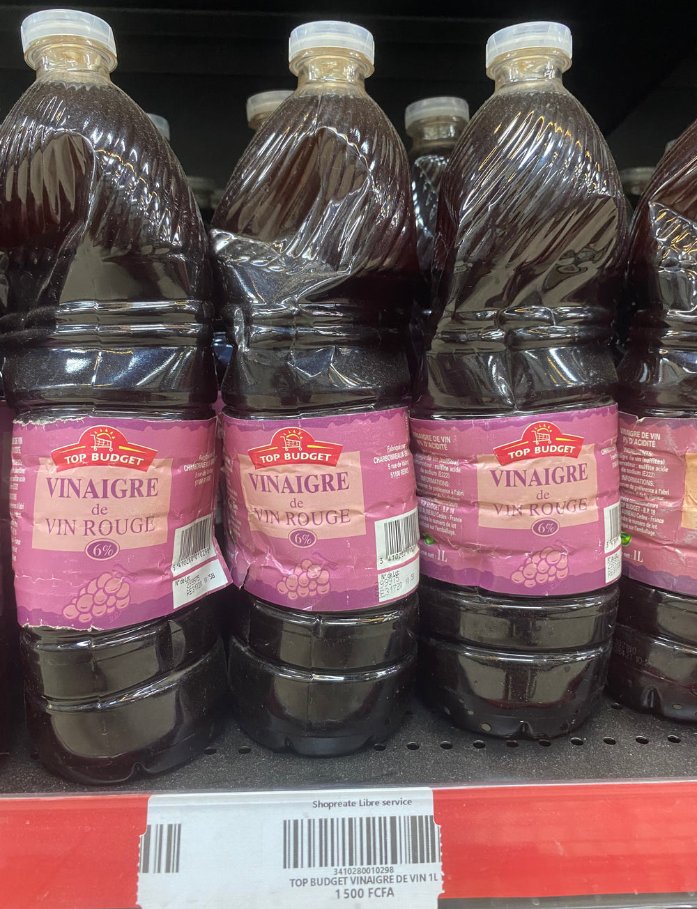 Top Budget Vinaigre de Vin 1L