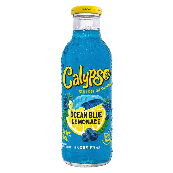 Calypso taste of the islands Ocean blue lemonade (473 ml)