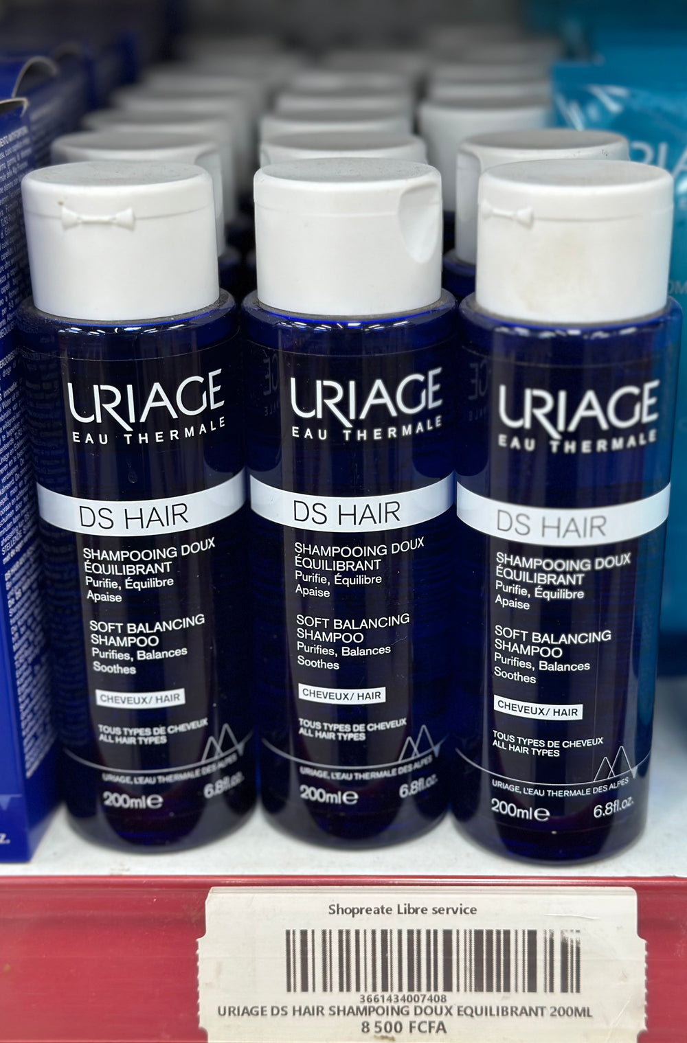 URIAGE DS HAIR SHAMPOING DOUX EQUILIBRANT 200ML