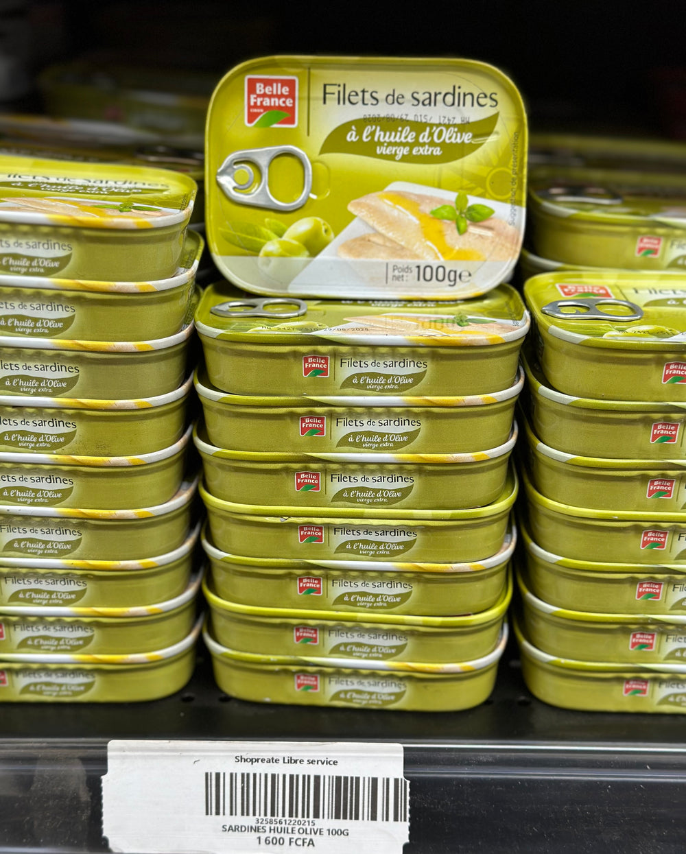 SARDINES HUILE D’OLIVE 100G