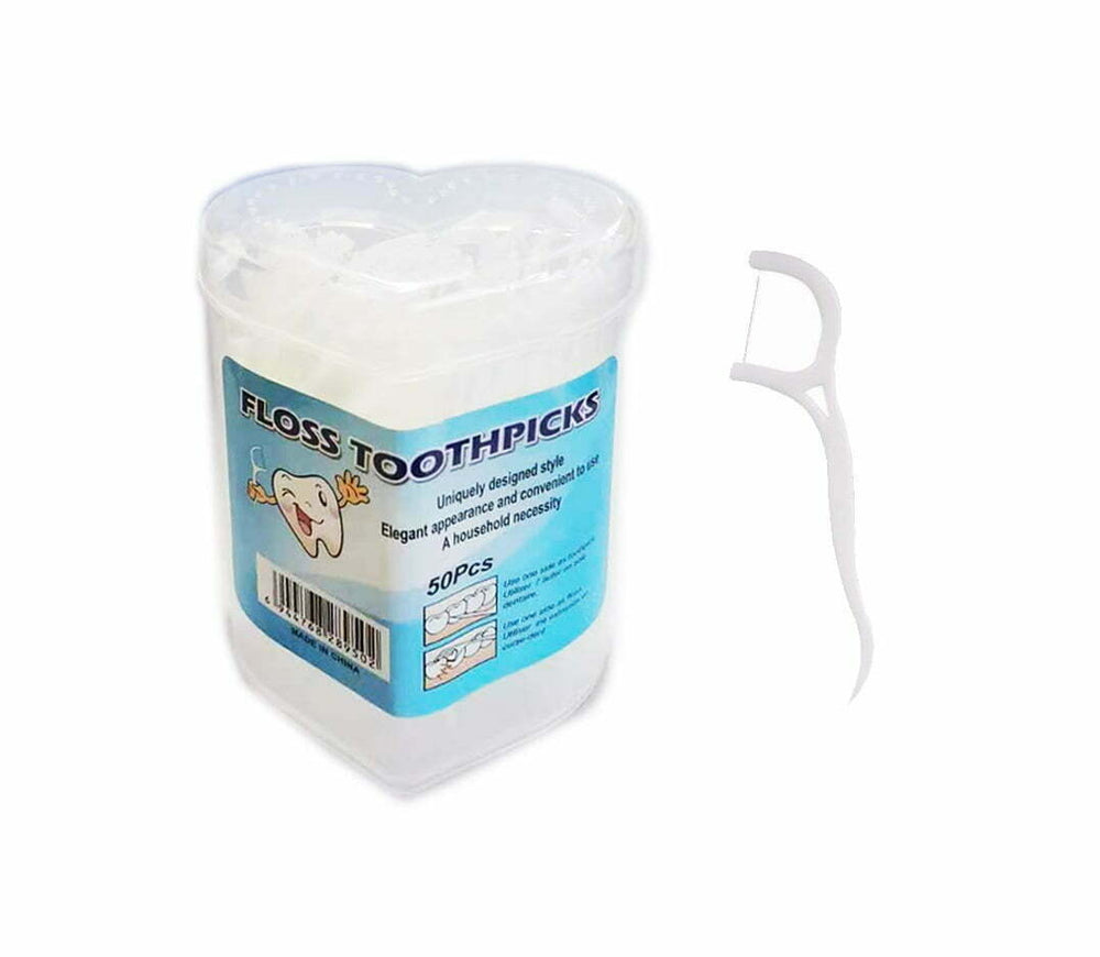 Dental Floss ToothPicks 50Pcs