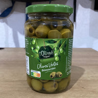 
              Olives vertes dénoyautées CARREFOUR DLC: 25-JUL26
            