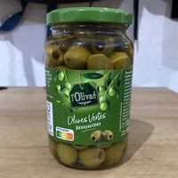 Olives vertes dénoyautées CARREFOUR DLC: 25-JUL26