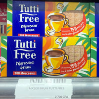 Tutti Free Morceaux bruns 208 Morceaux