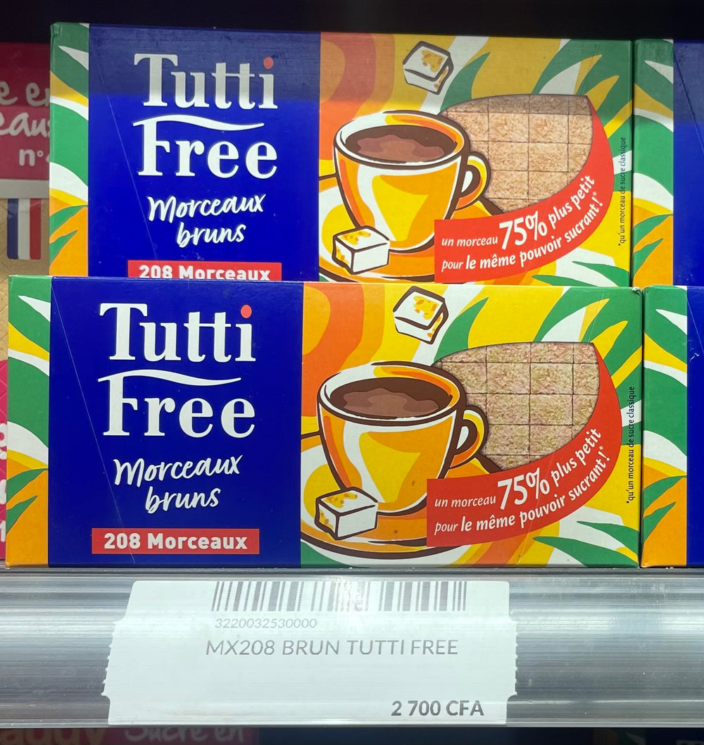 Tutti Free Morceaux bruns 208 Morceaux