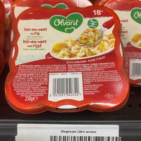 Olvarit vol au vent au riz 18+250g