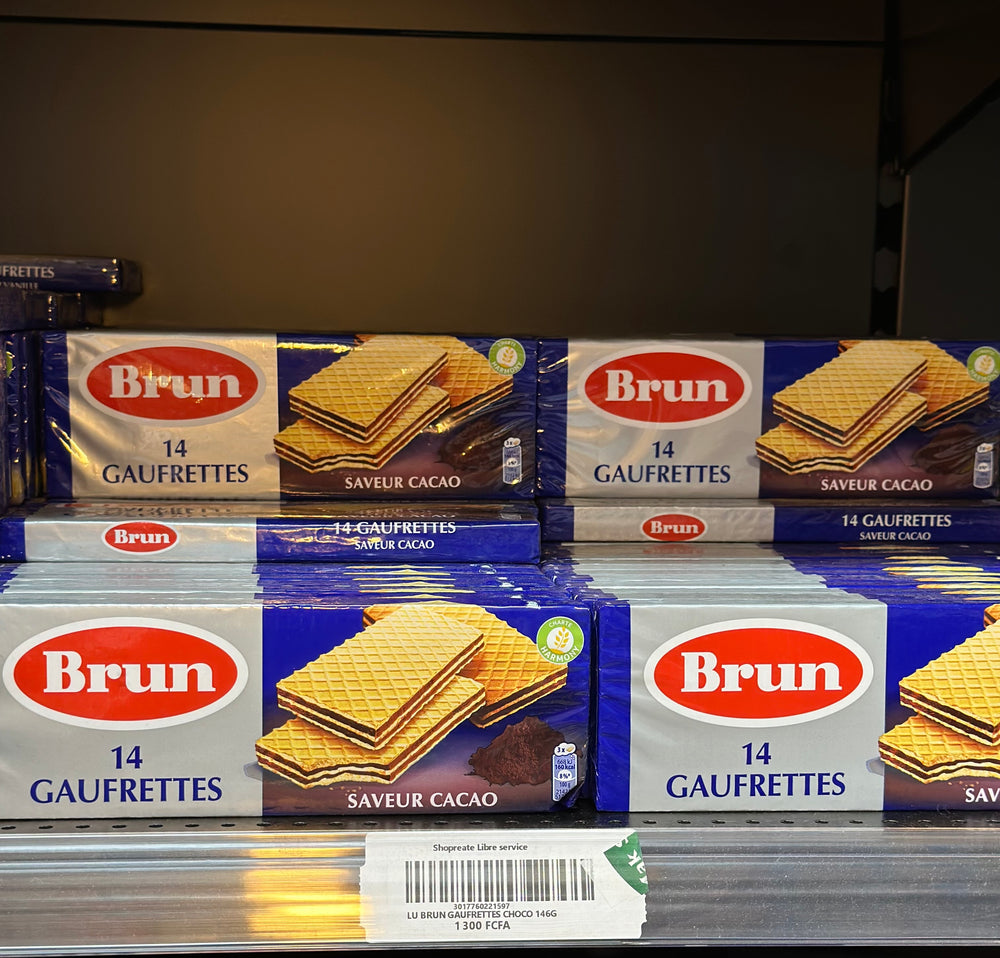BRUN GAUFRETTES CHOCO 146G