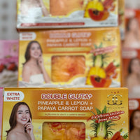 DOUBLE GLUTA+ PINEAPPLE & LEMON + CARROT SOAP 160G