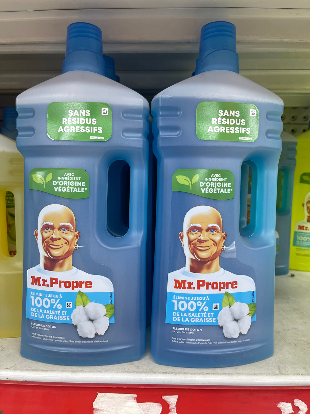 Mr Propre nettoie-tout fleur de coton 2,0L