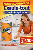 
              Essuie-tout Super Premium 15 Mega Rolls
            