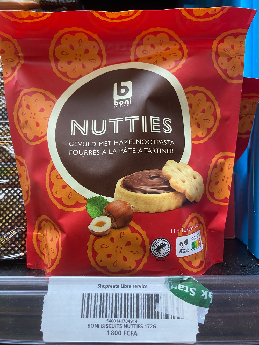 Boni Biscuit Nutties 172g