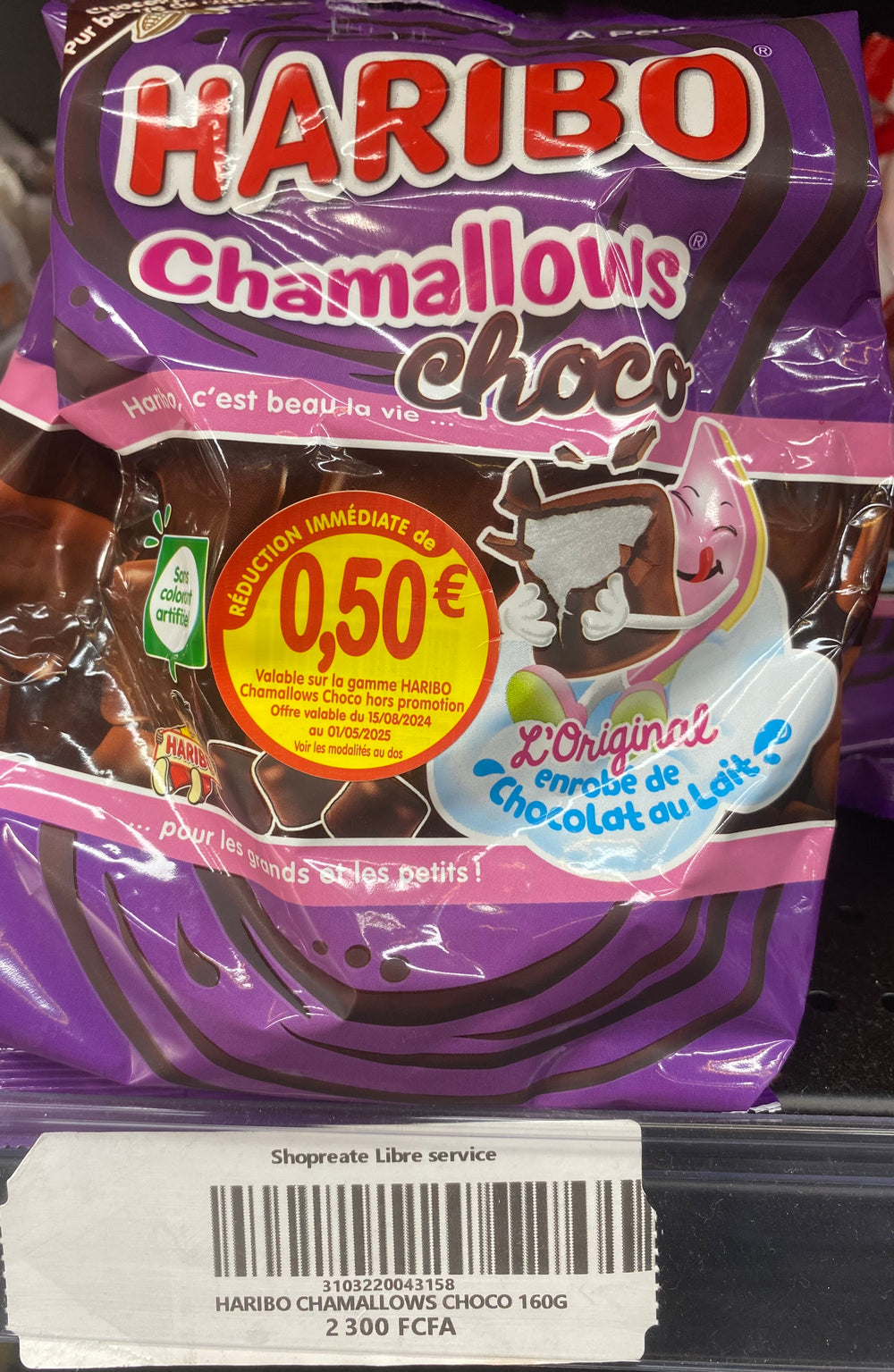 Haribo Chamallows Choco 160g