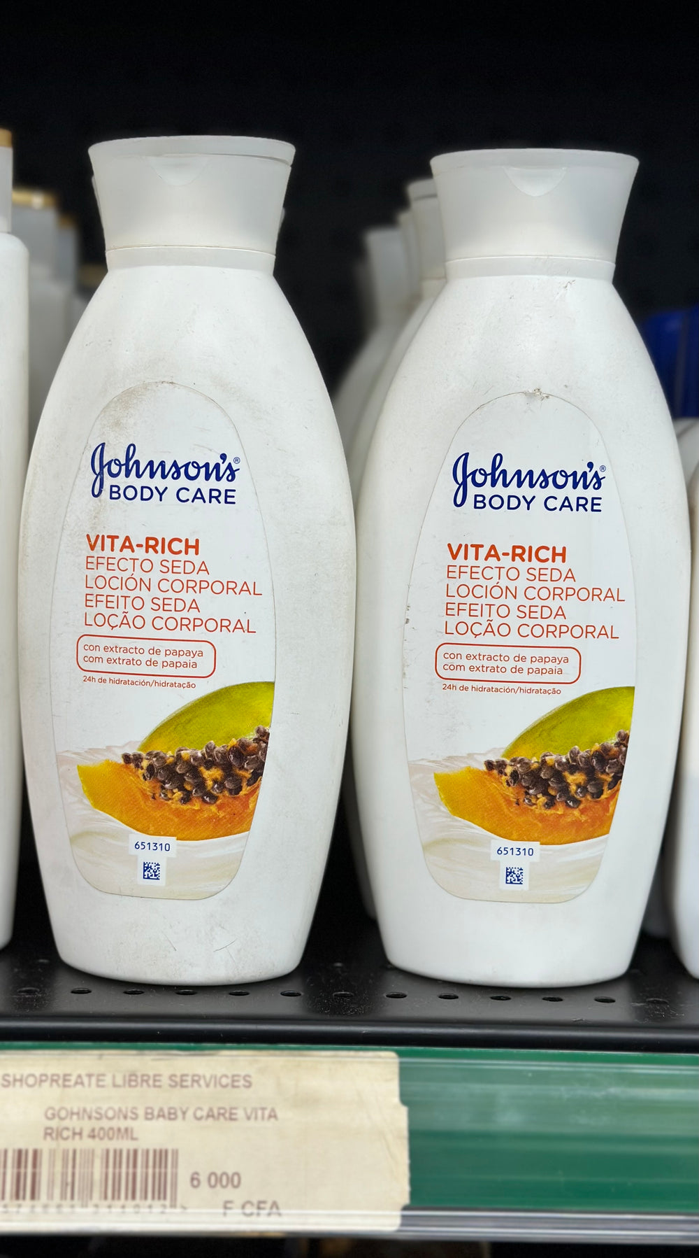Johnson’s Body care vita rich 400ml